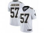 New Orleans Saints #57 Rickey Jackson Vapor Untouchable Limited White NFL Jersey