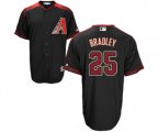 Arizona Diamondbacks #25 Archie Bradley Replica Black Alternate Home Cool Base Baseball Jersey