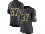 Oakland Raiders #37 Lester Hayes Limited Black 2016 Salute to Service NFL Jersey