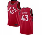 Toronto Raptors #43 Pascal Siakam Swingman Red Road Basketball Jersey - Icon Edition