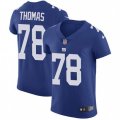 New York Giants #78 Andrew Thomas Royal Blue Team Color Stitched NFL Vapor Untouchable Elite Jersey