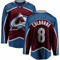 Colorado Avalanche #8 Joe Colborne Fanatics Branded Maroon Home Breakaway NHL Jersey