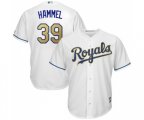 Kansas City Royals #39 Jason Hammel Replica White Home Cool Base Baseball Jersey
