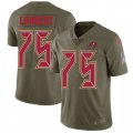 Tampa Bay Buccaneers #75 Davonte Lambert Limited Olive 2017 Salute to Service NFL Jersey