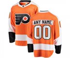 Philadelphia Flyers Customized Fanatics Branded Orange Home Breakaway NHL Jersey