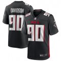 Atlanta Falcons #90 Marlon Davidson Nike Black Player Game Jersey