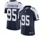 Dallas Cowboys #95 Christian Covington Navy Blue Throwback Alternate Vapor Untouchable Limited Player Football Jersey