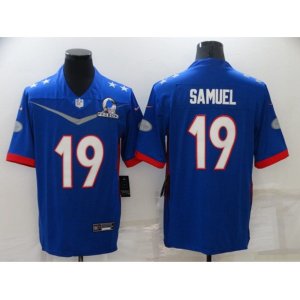 San Francisco 49ers #19 Deebo Samuel Nike Royal 2022 NFC Pro Bowl Limited Player Jersey