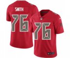Tampa Bay Buccaneers #76 Donovan Smith Limited Red Rush Vapor Untouchable Football Jersey