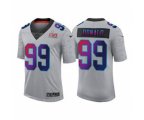 Los Angeles Rams #99 Aaron Donald Gray 2022 Super Bowl LVI Limited Stitched Jersey