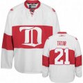 Detroit Red Wings #21 Tomas Tatar Premier White Third NHL Jersey
