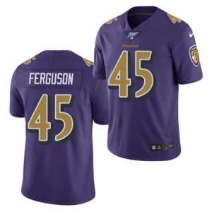 Baltimore Ravens #45 Jaylon Ferguson Nike Purple Color Rush Player Limited Jersey