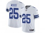 Dallas Cowboys #25 Xavier Woods Vapor Untouchable Limited White NFL Jersey
