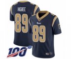 Los Angeles Rams #89 Tyler Higbee Navy Blue Team Color Vapor Untouchable Limited Player 100th Season Football Jersey