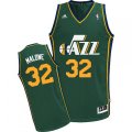 Utah Jazz #32 Karl Malone Swingman Green Alternate NBA Jersey