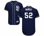 San Diego Padres Andres Munoz Navy Blue Alternate Flex Base Authentic Collection Baseball Player Jersey
