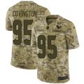 Houston Texans #95 Christian Covington Limited Camo 2018 Salute to Service NFL Jersey