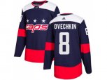 Washington Capitals #8 Alex Ovechkin Navy Authentic 2018 Stadium Series Stitched NHL Jersey