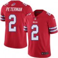 Buffalo Bills #2 Nathan Peterman Limited Red Rush Vapor Untouchable NFL Jersey