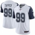 Dallas Cowboys #99 Charles Tapper Limited White Rush Vapor Untouchable NFL Jersey