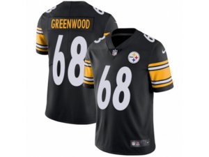 Pittsburgh Steelers #68 L.C. Greenwood Vapor Untouchable Limited Black Team Color NFL Jersey