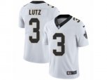 New Orleans Saints #3 Wil Lutz Vapor Untouchable Limited White NFL Jersey
