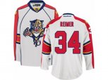 Florida Panthers #34 James Reimer Premier White Away NHL Jersey