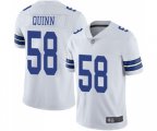 Dallas Cowboys #58 Robert Quinn White Vapor Untouchable Limited Player Football Jersey