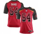 Tampa Bay Buccaneers #54 Lavonte David Elite Red Home Drift Fashion Football Jersey