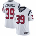 Houston Texans #39 Ibraheim Campbell White Vapor Untouchable Limited Player NFL Jersey