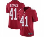 New York Giants #41 Antoine Bethea Red Alternate Vapor Untouchable Limited Player Football Jersey