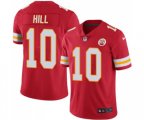 Kansas City Chiefs #10 Tyreek Hill Red Team Color Vapor Untouchable Limited Player Football Jersey