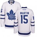 Toronto Maple Leafs #15 Matt Martin Authentic White Away NHL Jersey