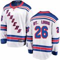 New York Rangers #26 Martin St. Louis Fanatics Branded White Away Breakaway NHL Jersey