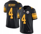 Pittsburgh Steelers #4 Jordan Berry Limited Black Rush Vapor Untouchable Football Jersey