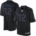 Dallas Cowboys #12 Roger Staubach Limited Black Impact NFL Jersey