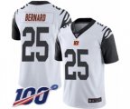 Cincinnati Bengals #25 Giovani Bernard Limited White Rush Vapor Untouchable 100th Season Football Jersey