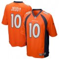 Denver Broncos #10 Jerry Jeudy Nike Orange 2020 NFL Draft First Round Pick Game Jersey
