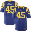 Los Angeles Rams #45 Zach Laskey Royal Blue Alternate Vapor Untouchable Elite Player NFL Jersey