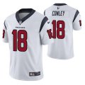 Houston Texans #18 Chris Conley White Vapor Untouchable Limited Stitched Jersey