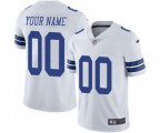 Dallas Cowboys Customized White Vapor Untouchable Limited Player Football Jersey