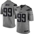 Los Angeles Chargers #99 Joey Bosa Limited Gray Gridiron NFL Jersey