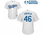 Los Angeles Dodgers Tony Gonsolin Replica White Home Cool Base Baseball Player Jersey