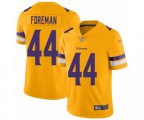 Minnesota Vikings #44 Chuck Foreman Limited Gold Inverted Legend Football Jersey