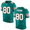 Miami Dolphins #80 Anthony Fasano Elite Aqua Green Alternate NFL Jersey