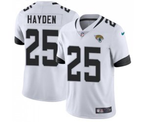 Jacksonville Jaguars #25 D.J. Hayden White Vapor Untouchable Limited Player Football Jersey