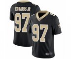 New Orleans Saints #97 Mario Edwards Jr Black Team Color Vapor Untouchable Limited Player Football Jersey