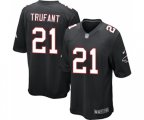 Atlanta Falcons #21 Desmond Trufant Game Black Alternate Football Jersey