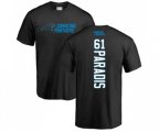 Carolina Panthers #61 Matt Paradis Black Backer T-Shirt