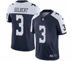 Dallas Cowboys #3 Garrett Gilbert Navy Blue Thanksgiving Men's Stitched NFL Vapor Untouchable Limited Throwback Jersey